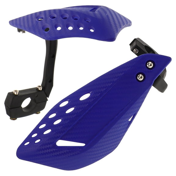 Masteelf  Dirt Bike Handlebar Guard Motorcycle Guards Wind Protector Blue