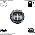 thumbnail image 3 of YWIM 234-4930 4 Wire Oxygen Sensor Fit for 2014-2016 Lexus IS350 RC350 3.5L Left Side AWD O2 Sensor, 3 of 8