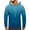 Blue, variant on Fanxing Hoodies for Men Big & Tall Tie Dye Graphic Fleece Sweatshirts Long Sleeve Pullover Drawstring Hoody Sweatshirt with Pockets October Blue,L