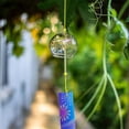 thumbnail image 5 of Glass Japanese Wind Chimes Room Decoration Home Doorbell Wall Hangings Outdoor Decoration Deer, 5 of 5