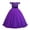 A#Purple297, variant on Byoo Toddler Girl Sequin Ball Gown Off-Shoulder Floor-Length Solid Color Pageant Dresses Wedding Dress for Children