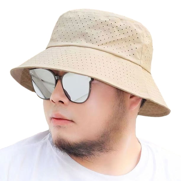Sonducket Manténgase cómodo y protegido Colección de sombreros de verano Sombrero ligero de protección solar de poliéster Sombreros caqui tamaño estándar