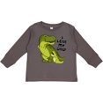 thumbnail image 3 of Inktastic I Love My Dad with Baby and Daddy Tyranasaurus Rex Boys or Girls Long Sleeve Toddler T-Shirt, 3 of 5