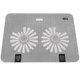 thumbnail image 1 of Adjustable Laptop Stand with Fan, Ergonomic Heat Dissipation Notebook Holder for Desk, Portable Cooling Support, 1 of 3