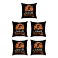 thumbnail image 2 of kurtrusly Halloween Cushion Cover Soft And Durable Creating Spooky Ambiance XM275-3 5Set, 2 of 6