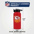 thumbnail image 4 of Pegasus Kansas City Chiefs Gradient Home State 32oz Stainless Steel Press Top Water Bottle, 4 of 4