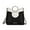 Black, variant on MKF Collection Kylie Women's Top Handle Vegan Leather Satchel Crossbody Handbag by Mia K. - Coffee