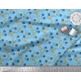 thumbnail image 3 of Soimoi Velvet Fabric Leaves & Floral Decor Fabric Printed Yard 58 Inch Wide, 3 of 3