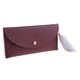 thumbnail image 1 of Del sobre Del Monedero Del Sostenedor de La Tarjeta de La Cartera Del Embrague de La Pu de Las Mujeres Vino rojo jinwen Cartera larga de mujer, 1 of 8