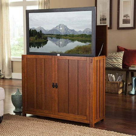 The Elevate Mission TV Lift Cabinet