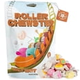 thumbnail image 2 of (5 pack) Snackathon Salt Water Taffy Assorted Mix – Roller Chewster Edition, 10-Flavor Carnival Variety, Individually Wrapped Soft & Chewy Gourmet Candy, Unique 15 oz Funfair-Themed Bag for Gifting, 2 of 10