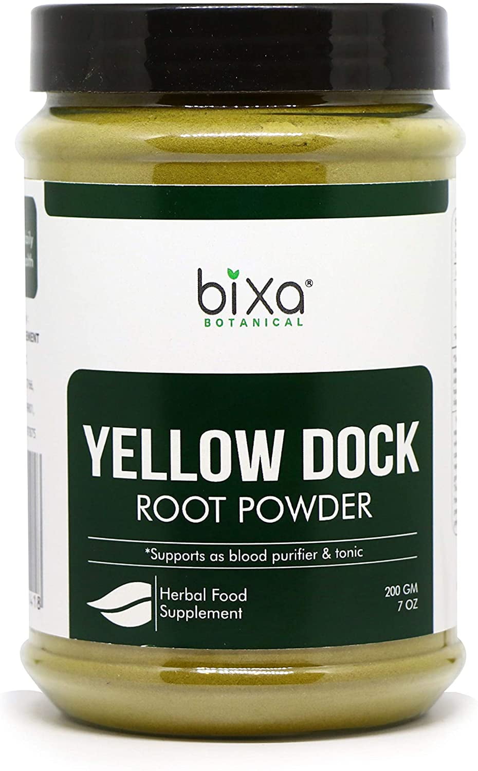 Yellow Dock Root Powder 200g / 7 Oz (Rumex Crispus) Herbal Supplement