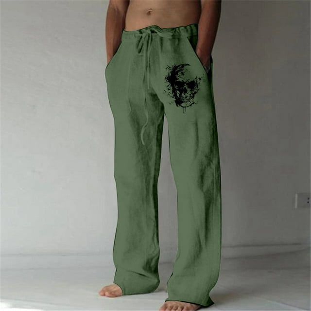 Pantalon d'Affaires Droit 3D Numérique Décontracté pour Homme, Confortable et Stylé, Léger, Durable, Extensible