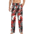 thumbnail image 4 of Top-kevin Red Fire Truck Pajama Pants Men's Pajama Bottoms Lounge Sleepwear PJs Casual Sleep Pants, 4 of 11