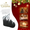 thumbnail image 4 of Coolnut Mountain and Forest Christmas Stockings 2PCS,Big Xmas Stockings Gift Decorations and Party Supplies,Used for Fireplace Decoration Socks Christmas Tree Decoration, 4 of 7