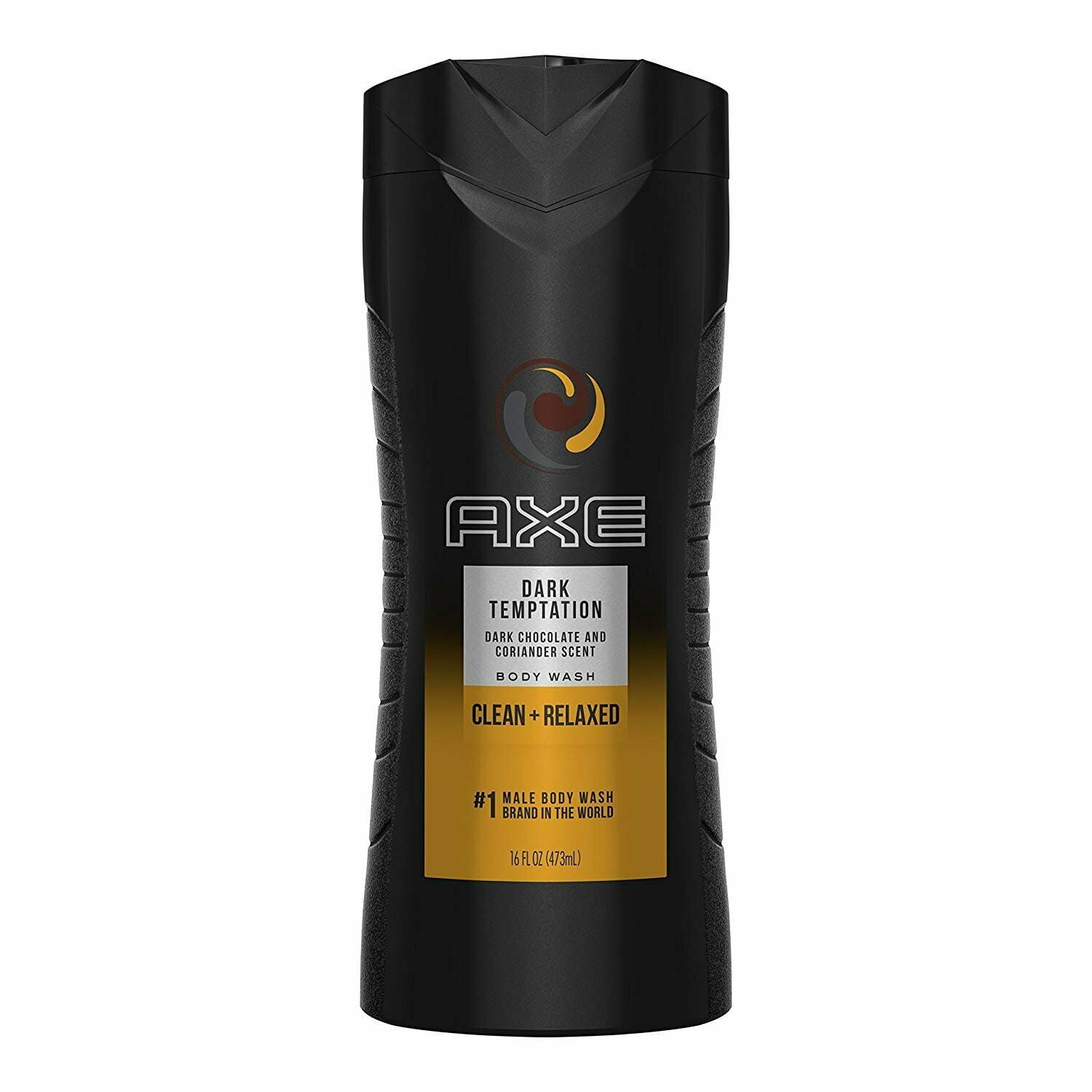 Axe Dark Temptation Body Wash w/ Green Citrus Fruity Shower Gel 16oz,5-Pack