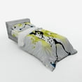 thumbnail image 3 of Ambesonne Sports Bedding Set 4 Pcs, Pitcher Hits the Ball, Queen, White Green, 3 of 3