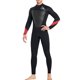 thumbnail image 1 of Eigraketly Traje de buceo Snorkeling portátil UPF 50 neopreno impermeable protección colorido kayak traje de neopreno de manga larga Deportes acuáticos hombre negro 3XL Eigraketly OD020698-06, 1 of 6