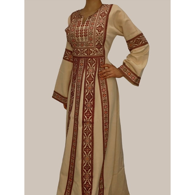 The Traditional Tatreez Embroidered Palestinian Thobe