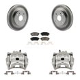 thumbnail image 1 of Transit Auto Front Disc Brake Caliper Coated Rotors and Semi-Metallic Pads Kit for Car 2011-2014 Mazda 2 KCG-100671S, 1 of 11