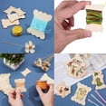thumbnail image 3 of 20 Pcs Thread Card, Wooden Embroidery Floss Bobbins Card Holder, Stitch DIY Sewing Storage, Thread Organiser Storage Holder, 3 of 8