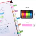 thumbnail image 2 of LAICAIW 600 Pcs, Transparent Sticky Notes, Page Markers, Book Tabs, Sticky Note Tabs, Sticky Tabs, Page Tabs, Label Stickers, Pop Up Index Tabs, Tabs Flags Stickers, 2 of 7