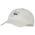 thumbnail image 4 of West Virginia with Map Outline Embroidered Washed Cotton Twill Cap - White OSFM, 4 of 5