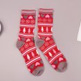 thumbnail image 3 of JeashCHAT Women Cute Christmas Vintage Printing Thicker Socks Long Sock Comfortable Socks, 3 of 3