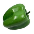 thumbnail image 3 of Artificial Pepper Kitchen Foam Vegetable pepper artificial Ornament Photography Vegetable Prop Fake Pepper, Green, 3 of 6