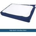 thumbnail image 4 of Springspirit Full Size Box Spring Cover with Smooth and Elastic Woven Material, Navy, 4 of 6