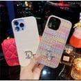 thumbnail image 3 of Funda Móvil Para iPhone 14 13 Fundas De Teléfono Suaves De Moda Para 11 Pro Max 12 DIOR Cubierta Trasera De TPU, 3 of 4