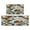 Orange Green Geometric`, variant on 2 Piece Grey Red Geometric Rug Kitchen Rug Set, Decor Kitchen Rugs, Absorbent Non-Slip Washable Floor Mats, Home Indoor Runner Rugs 17"x47" 17"x30"