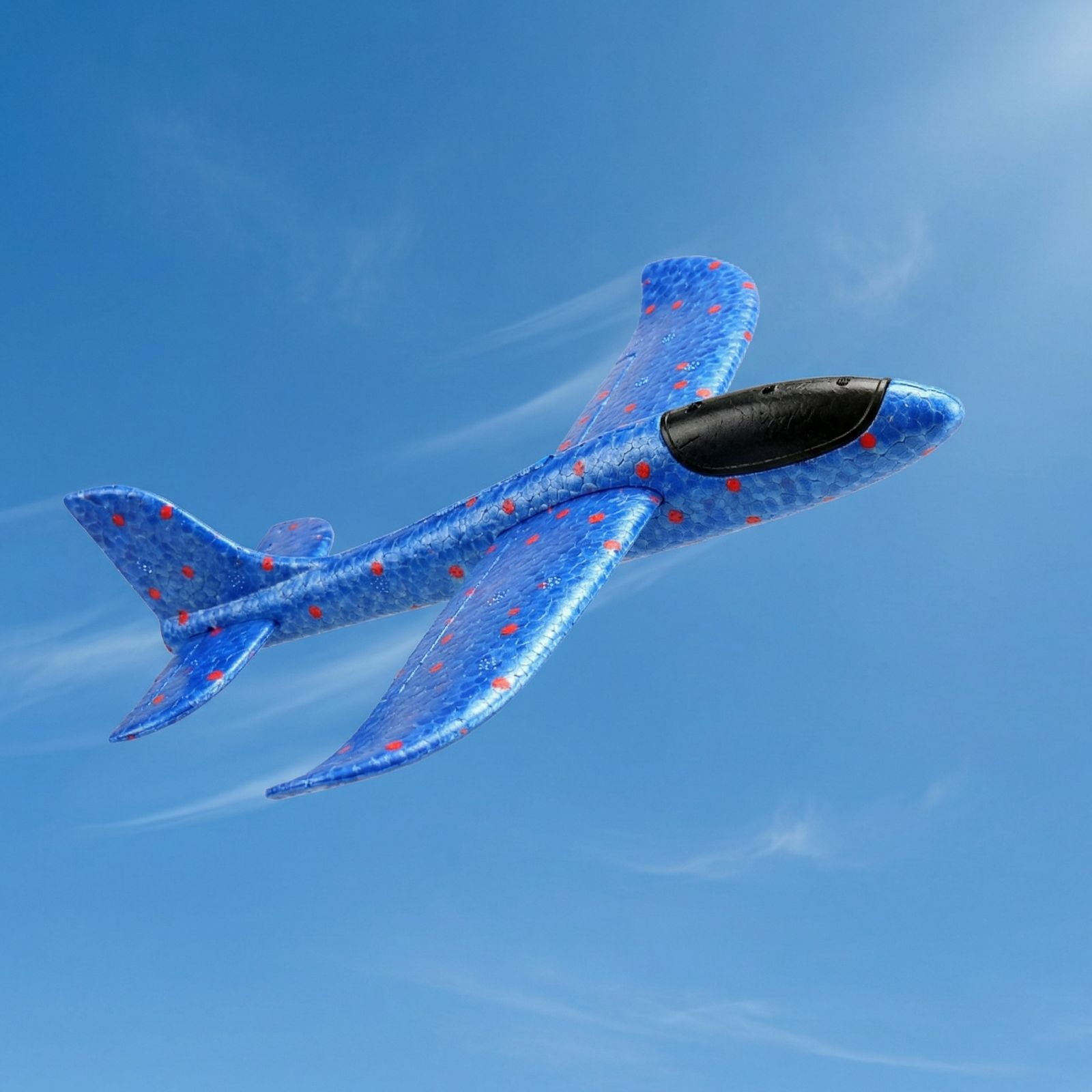 Dinosaur Airplane Launcher Toy,2026 New 2 in 1 Airplane Launcher Toys, Dinosaur Air Launcher with Foam Glider,for Backyard Park Beach Play,Blue