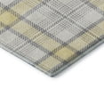 thumbnail image 3 of Addison Rugs Mayfield Premium Machine Washable Transitional Plaid Yellow Rectangle Rug, 10' x 14', 3 of 6