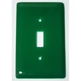 thumbnail image 1 of Aquila Art Glass WP1021-1GS Emerald Green 1 Gang Switch, 1 of 2