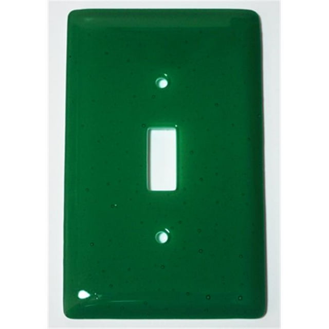 Aquila Art Verre WP1021-1GS Vert Émeraude 1 Gang Switch