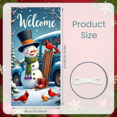 thumbnail image 2 of Festive Design Christmas Banner Joy Wreath to World for Holiday Celebration Indoor Outdoor, 2 of 9