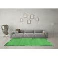 thumbnail image 3 of Ahgly Company Indoor Rectangle Abstract Emerald Green Modern Area Rugs, 4' x 6', 3 of 4