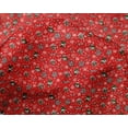 thumbnail image 4 of oneOone Silk Tabby Red Fabric Christmas Sewing Fabric By The Yard Printed Diy Clothing Sewing Supplies 42 Inch Wide, 4 of 4