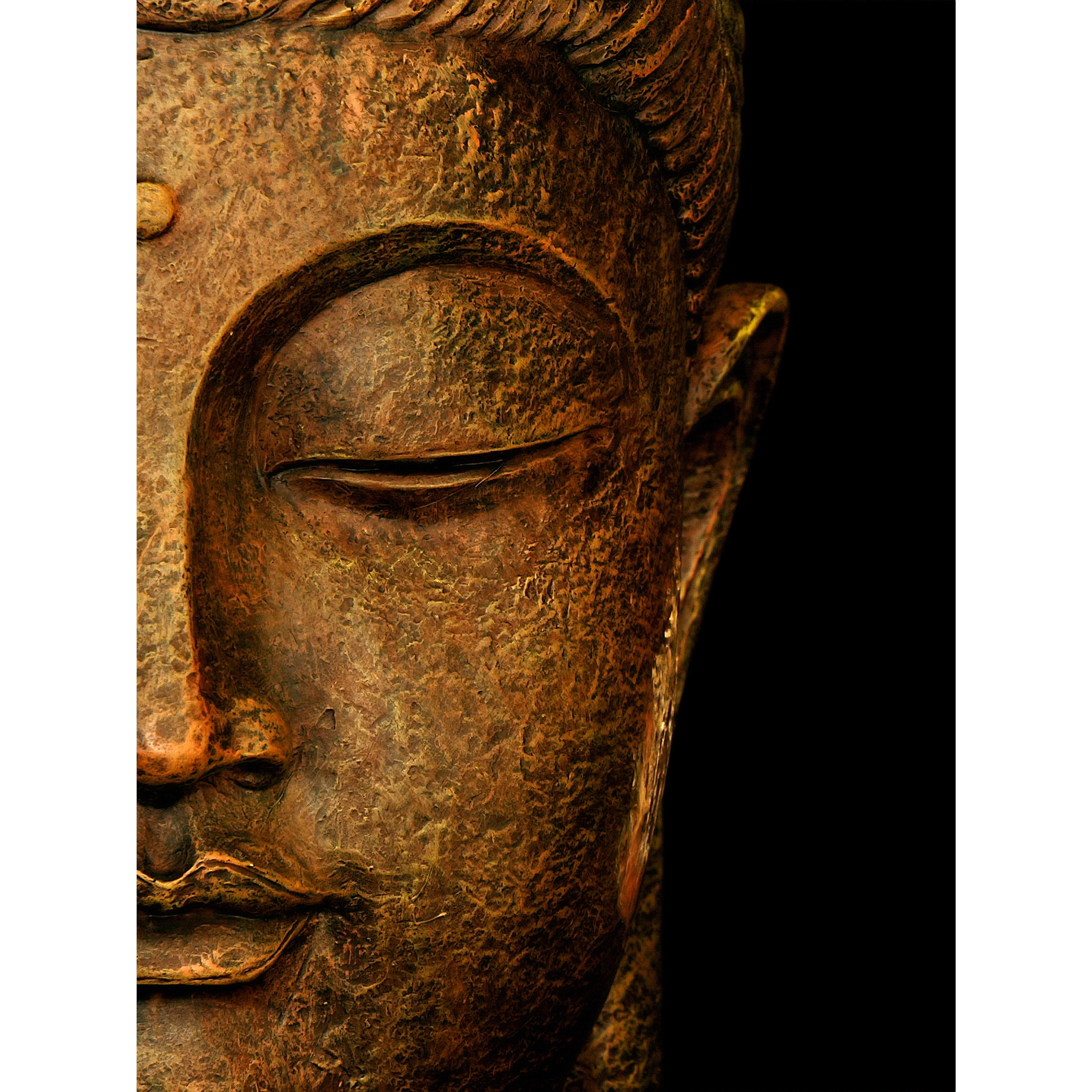 Oriental Furniture Serene Buddha Wall Art, 23.5"W x 31.5"H