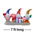 thumbnail image 6 of Christmas Inflatable Outdoor Decoration Christmas Blow Up Yard Decorations  Yard Cute Xmas Gnomes with  Colorful LEDs for Holiday Christmas Party Garden, 6 of 8