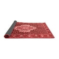 thumbnail image 2 of Ahgly Company Indoor Square Medallion Red Traditional Area Rugs, 4' Square, 2 of 4