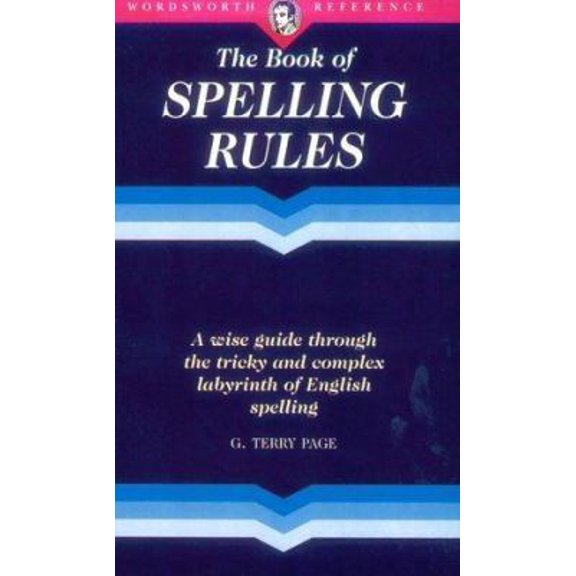 Pre-Owned Book of Spelling Rules (Paperback) 1853263419 9781853263415