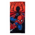 thumbnail image 1 of Spider-Man Serviette de Plage pour Enfants, 100 % Coton, 1 of 9