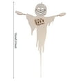 thumbnail image 5 of Dserhfy 3 Pcs Halloween Cupcake Toppers Spooky Pumpkin Ghost Wooden Cupcake Pick for Halloween Theme Baby Shower Birthday Party Cake Decoration, 5 of 7