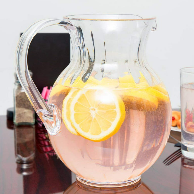G E T P-4090-PC-CL Tahiti Clear 90 Ounce Pitcher