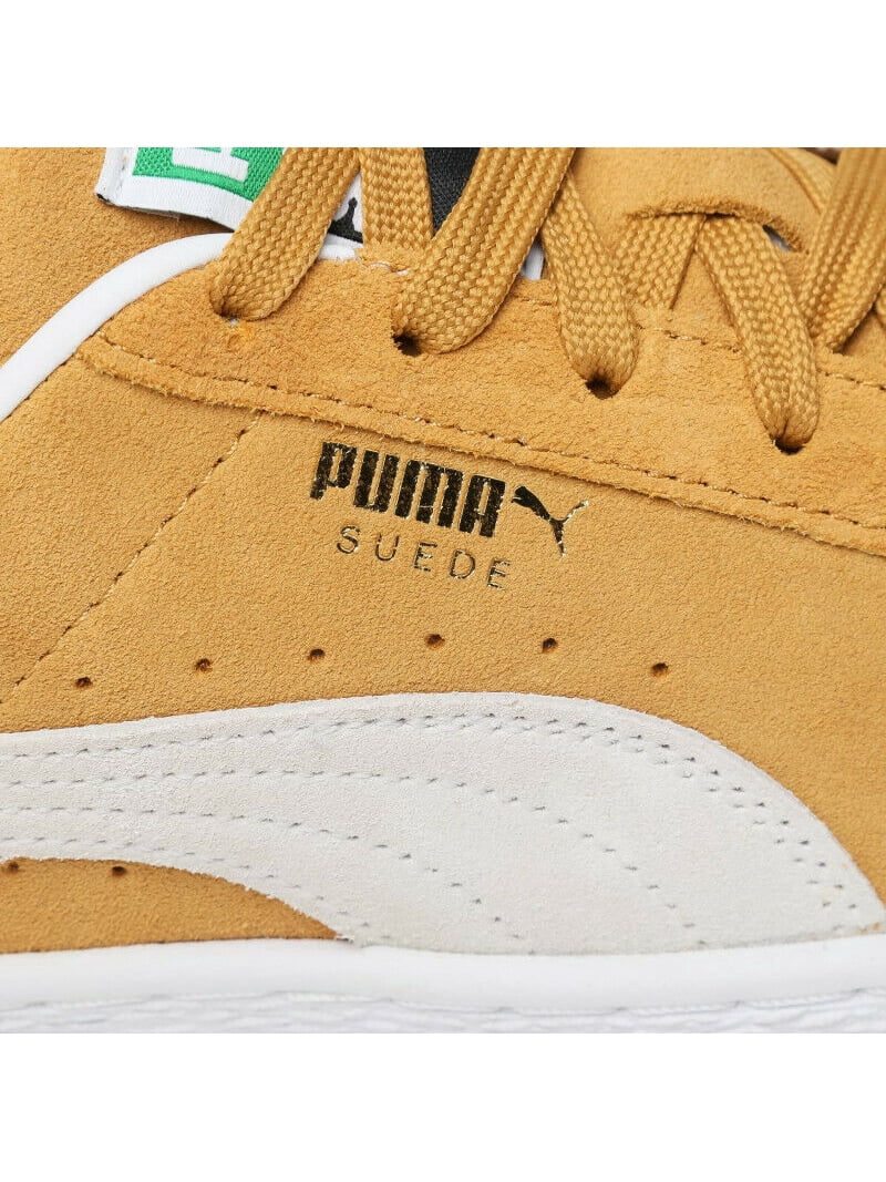 Puma Classic XXI Honey Mustard/Puma White/Gold Men's Shoes Size 12 - Walmart.com