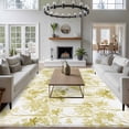 thumbnail image 3 of Watercolor Forest Green Area Rugs 8'x10', Washable Small Throw Rugs for Living Room Patio, Abstract Art Modern Trees Indoor Outdoor Rug Non-Slip Low Pile Carpet Runner Reversible Floor Mats, 3 of 8