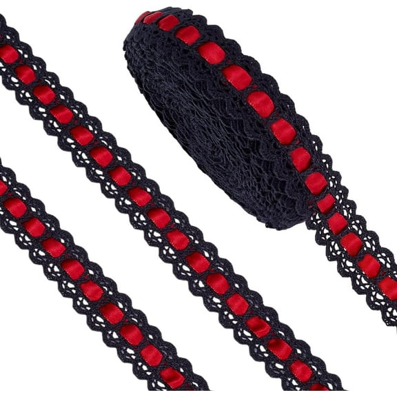 1set 10Yards Ribbons for Sewing Decoration Red 3/4 inch(20mm)