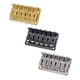 thumbnail image 5 of Puente de guitarra rígida Puente lín Accesorios de guitarra eléctrica Todos colores Oro Yuyangstore 6 cuerdas Hardtail Bridge, 5 of 8